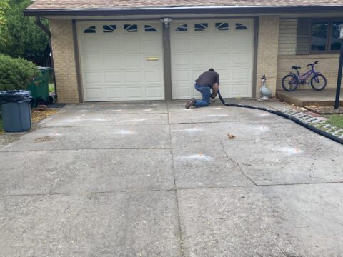 driveway concrete repair