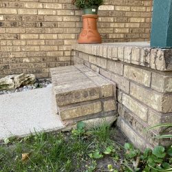 concrete repair stairs